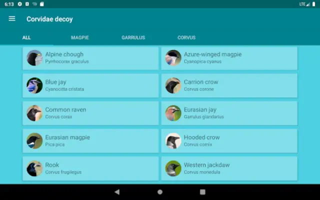 Progressive decoy of crows android App screenshot 1